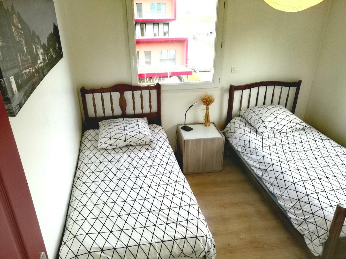 Grand Appartement Proche Chu Rouen Esterno foto